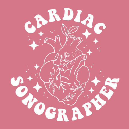 Cardiac Sonographer Shirt Design