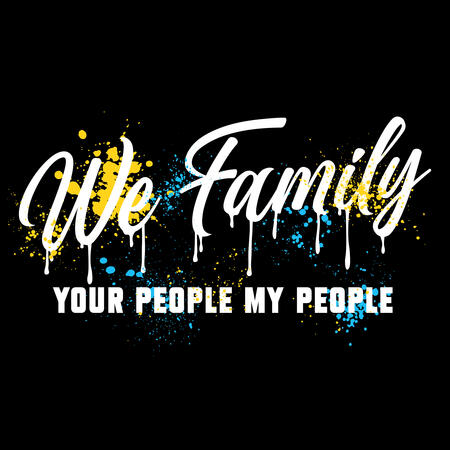 We Family Shirt Design