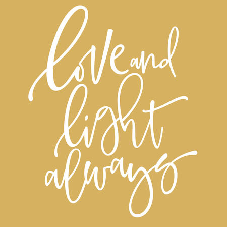 Love and Light Shirt Design